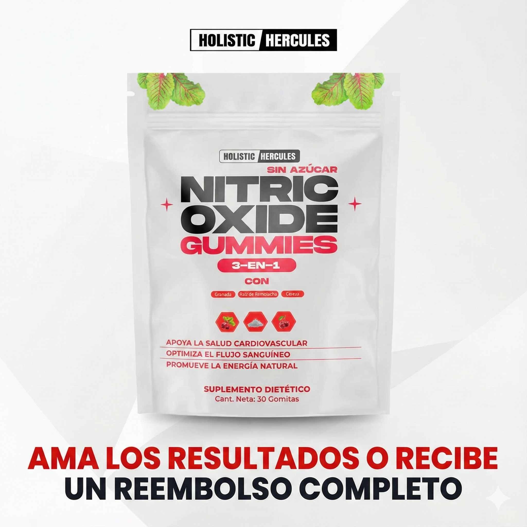 Oxido Nitrico en gomitas